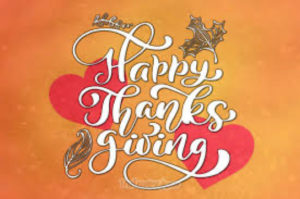 Happy Thanks Giving!