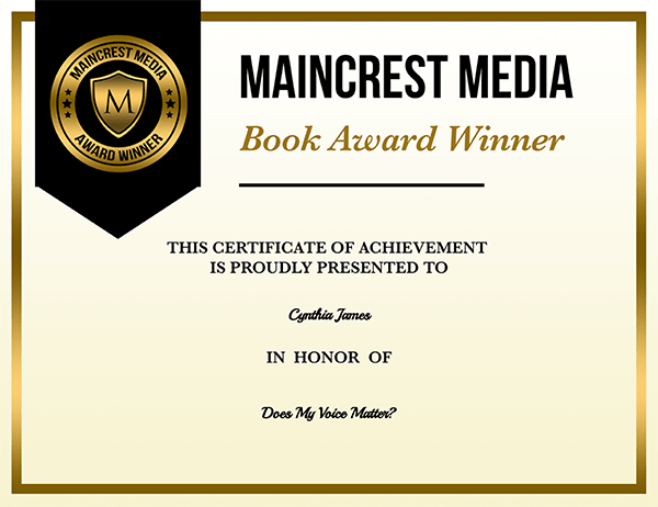 Maincrest Media Book Award